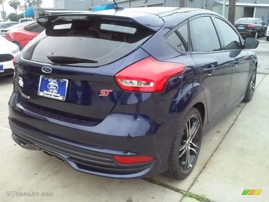 2016 Focus ST - Kona Blue / Charcoal Black photo #7