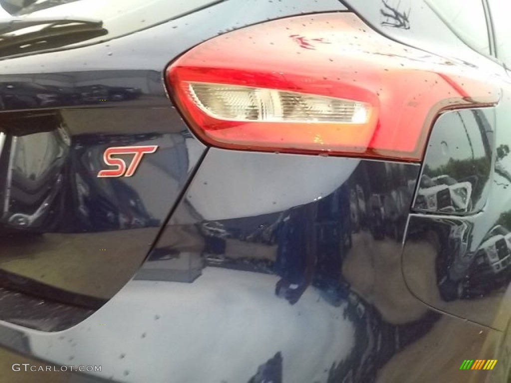 2016 Focus ST - Kona Blue / Charcoal Black photo #8