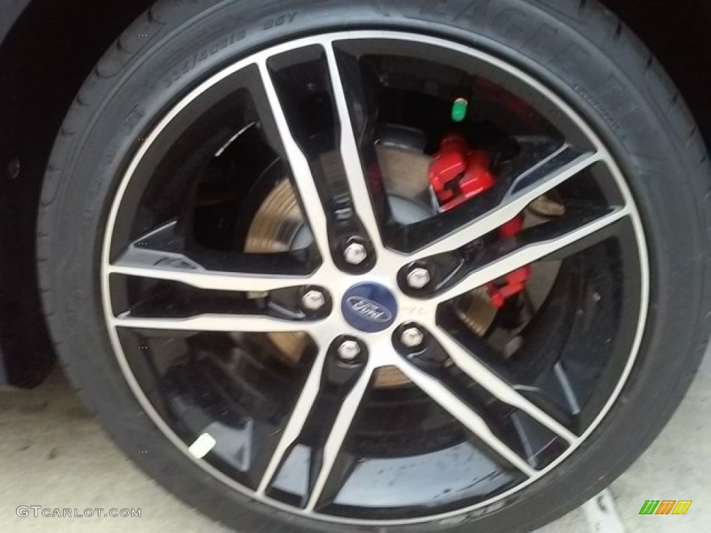 2016 Focus ST - Kona Blue / Charcoal Black photo #21