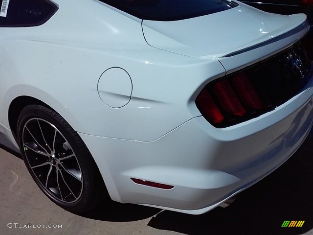 2016 Mustang EcoBoost Coupe - Oxford White / Ebony photo #7