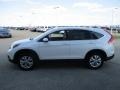 2013 White Diamond Pearl Honda CR-V EX AWD  photo #5