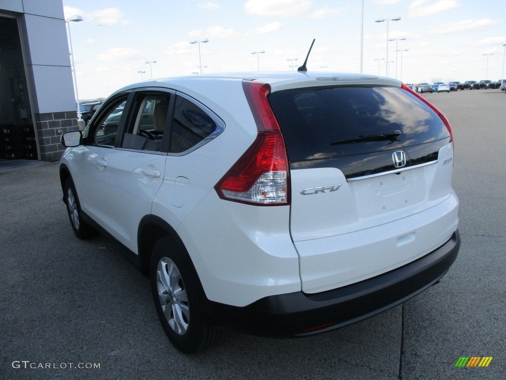 2013 CR-V EX AWD - White Diamond Pearl / Gray photo #17