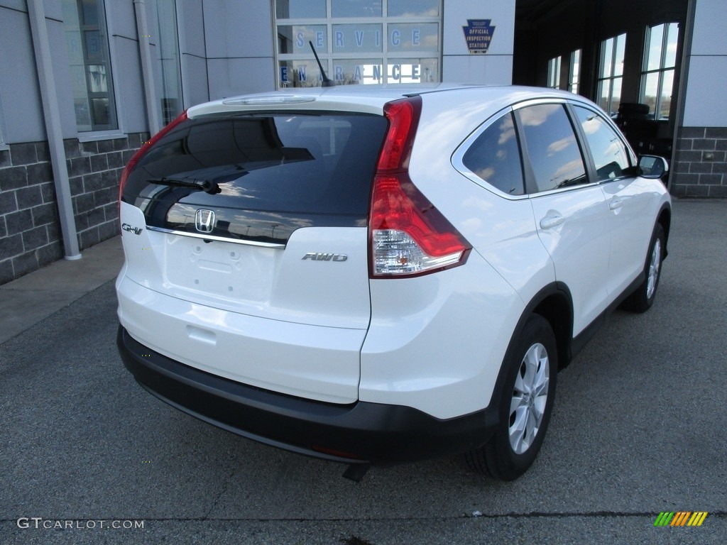 2013 CR-V EX AWD - White Diamond Pearl / Gray photo #18