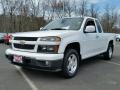 2011 Summit White Chevrolet Colorado LT Extended Cab  photo #3