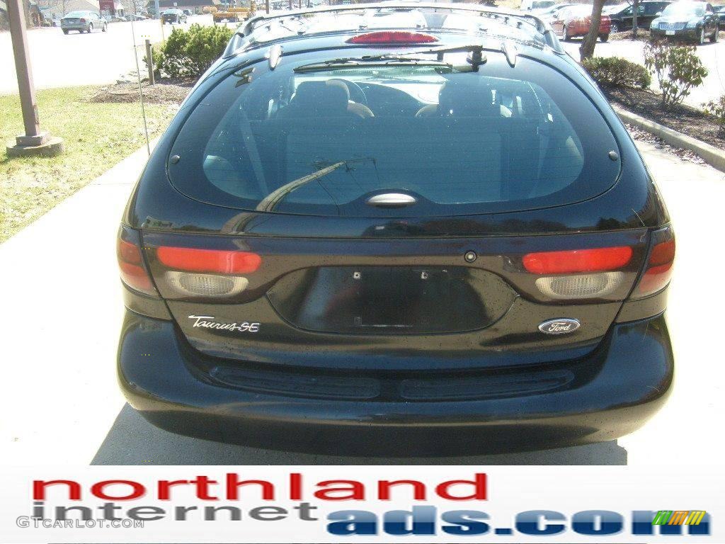 1998 Taurus SE Wagon - Black / Medium Graphite photo #3