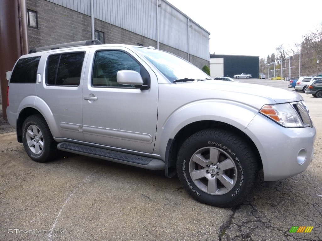 2008 Pathfinder LE 4x4 - Silver Lightning / Graphite photo #1