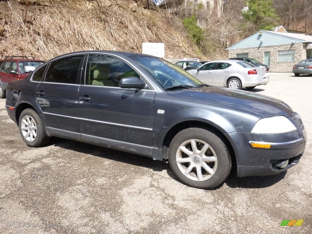 2004 Passat GLS Sedan - Stonehenge Grey Metallic / Beige photo #1