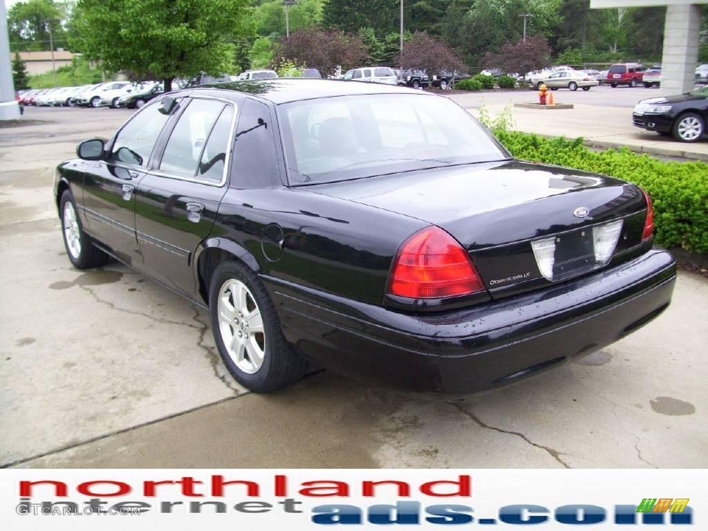 2006 Crown Victoria LX Sport - Black / Charcoal Black photo #2
