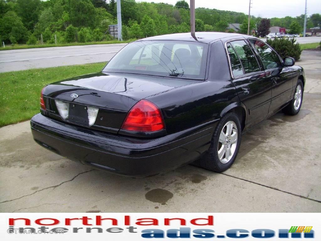 2006 Crown Victoria LX Sport - Black / Charcoal Black photo #4