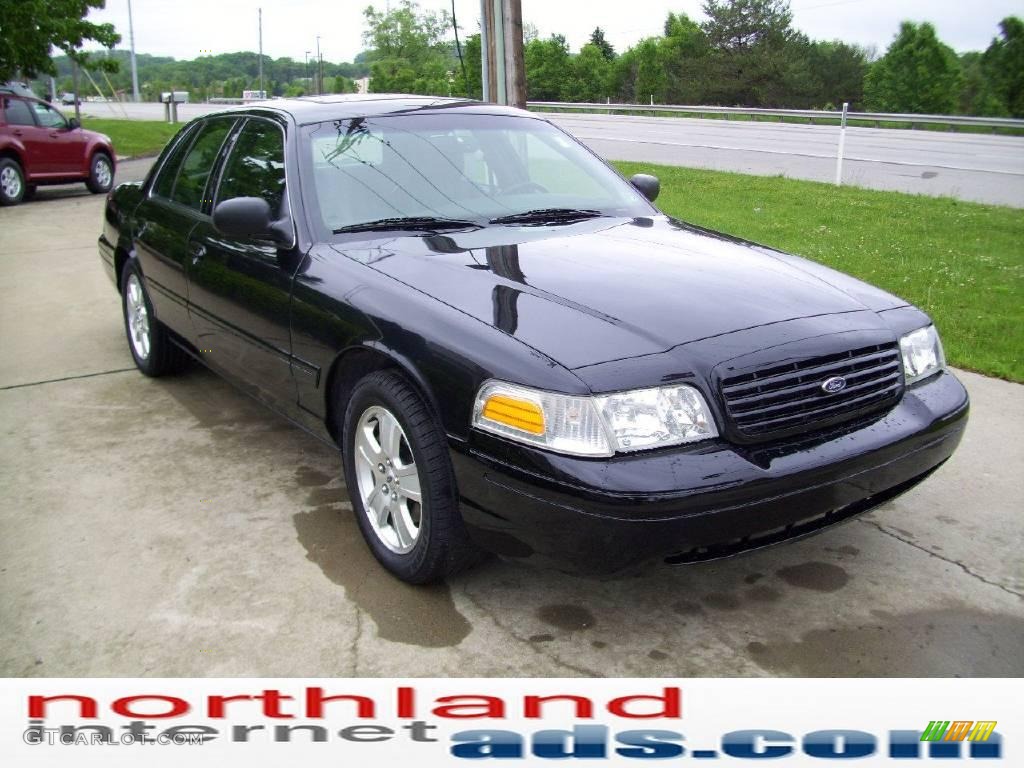 2006 Crown Victoria LX Sport - Black / Charcoal Black photo #5