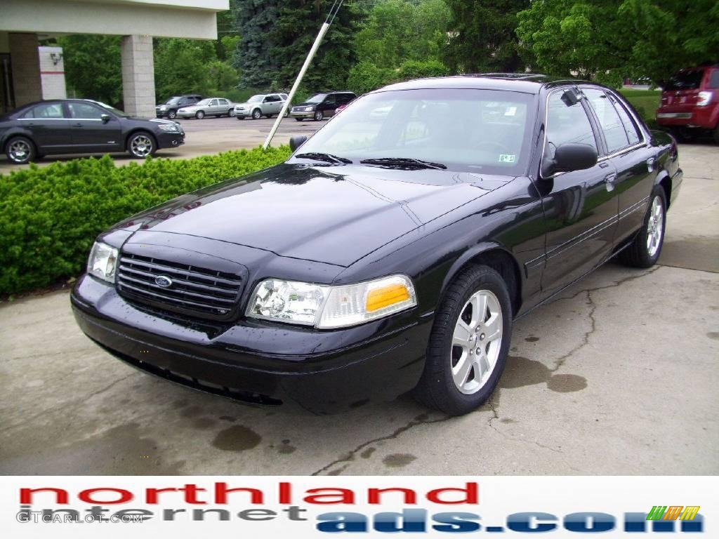 2006 Crown Victoria LX Sport - Black / Charcoal Black photo #7