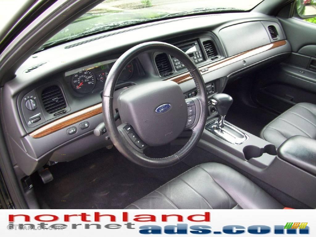 2006 Crown Victoria LX Sport - Black / Charcoal Black photo #10
