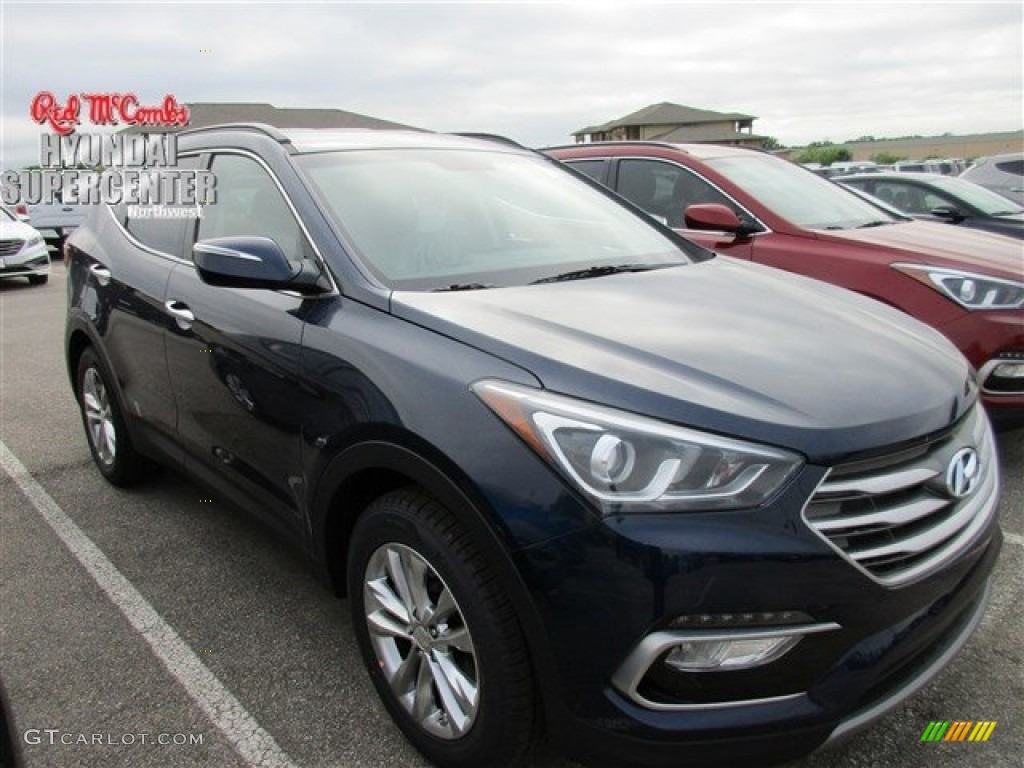 Nightfall Blue Hyundai Santa Fe Sport