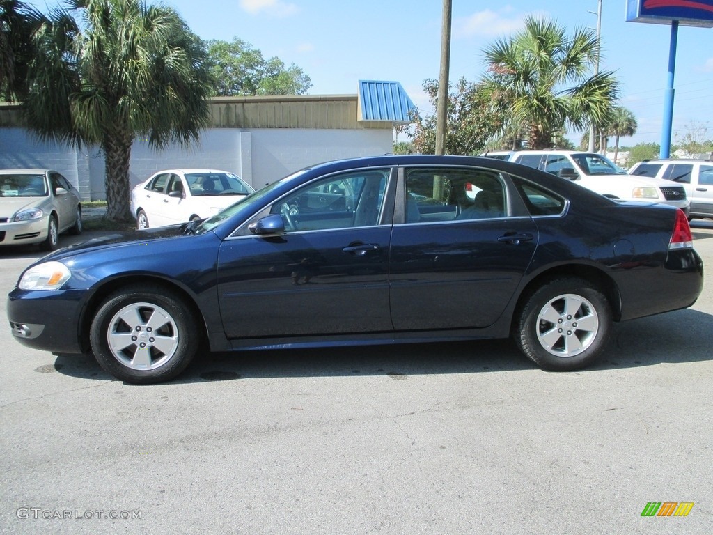 2010 Impala LT - Aqua Blue Metallic / Gray photo #6