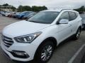 2017 Pearl White Hyundai Santa Fe Sport 2.0T  photo #2