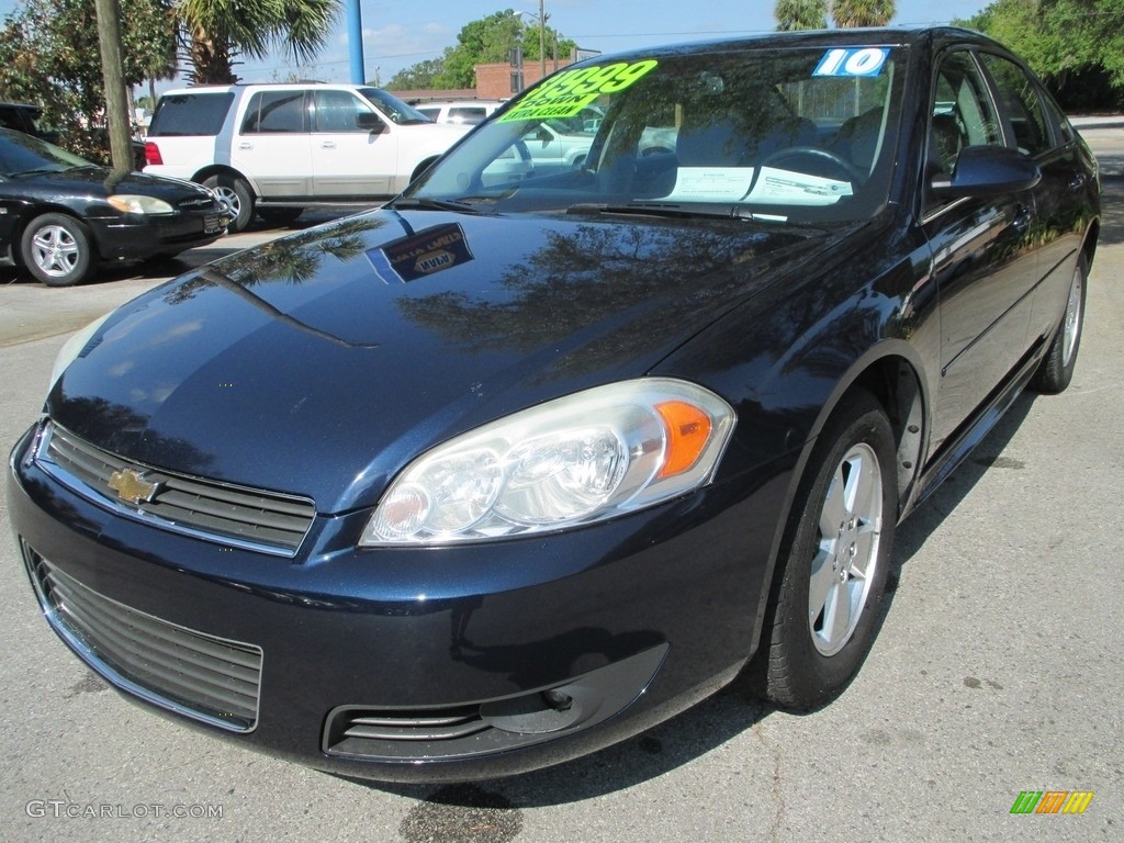 2010 Impala LT - Aqua Blue Metallic / Gray photo #7