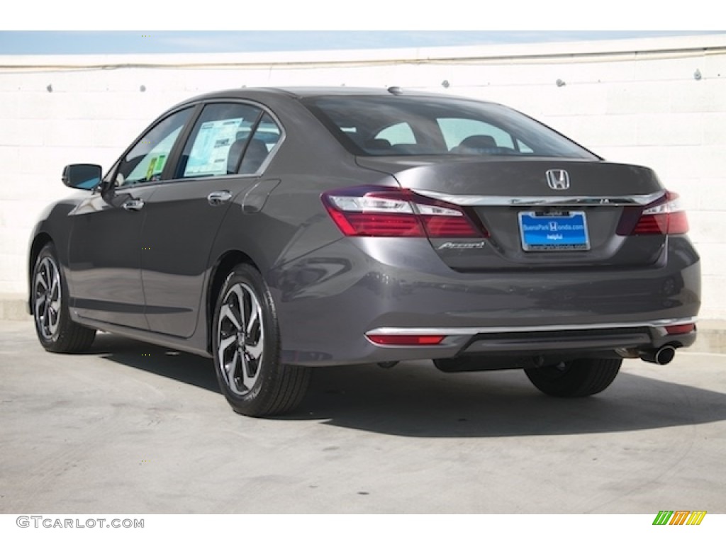 2016 Accord EX-L Sedan - Modern Steel Metallic / Gray photo #2