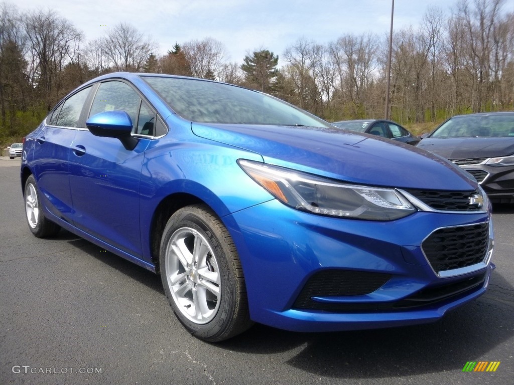 2016 Cruze LT Sedan - Kinetic Blue Metallic / Jet Black photo #3