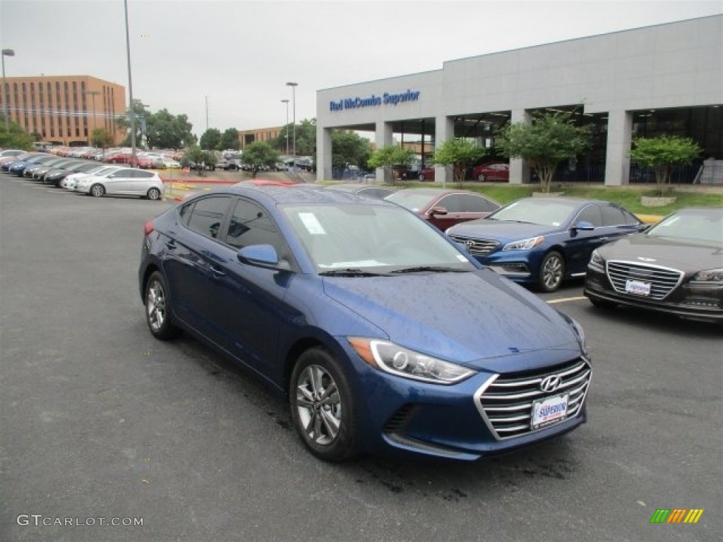 2017 Elantra SE - Lakeside Blue / Gray photo #1