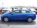 2016 Kinetic Blue Metallic Chevrolet Cruze LT Sedan  photo #9