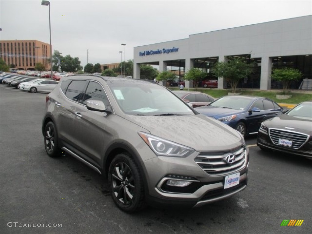 2017 Santa Fe Sport 2.0T Ulitimate - Mineral Gray / Gray photo #1