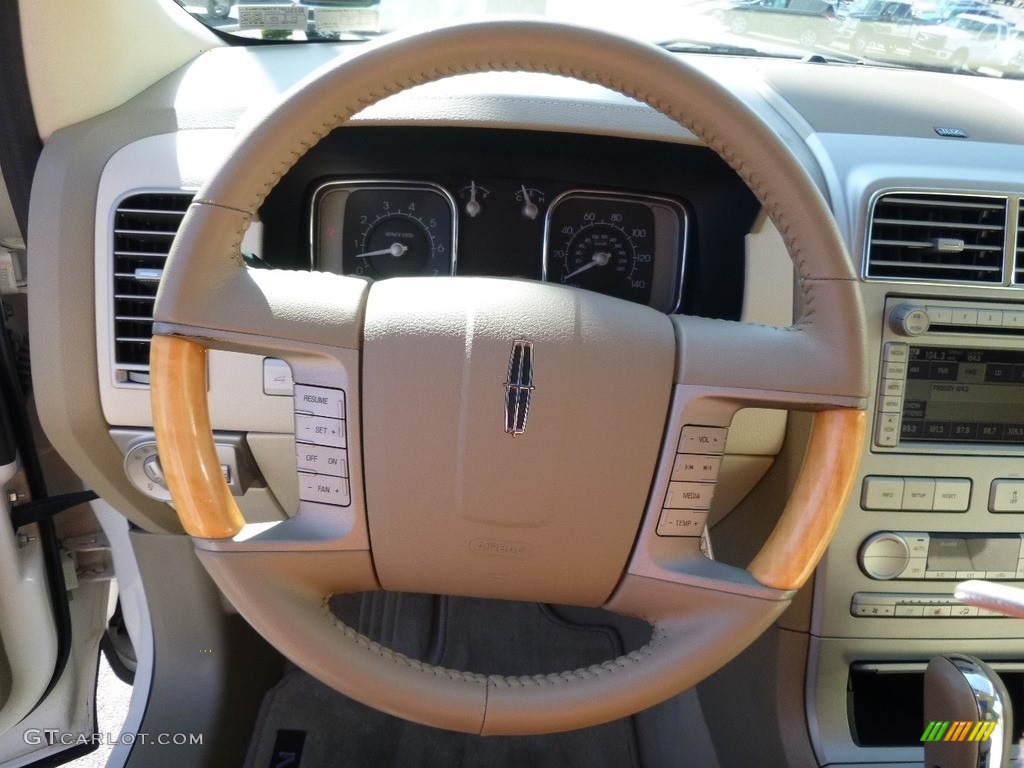 2007 MKX  - White Chocolate Tri Coat / Medium Camel photo #16