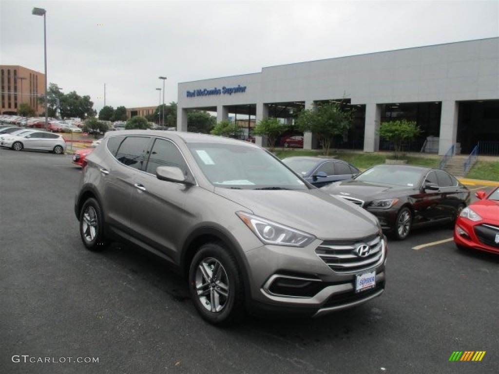 2017 Santa Fe Sport FWD - Mineral Gray / Gray photo #1