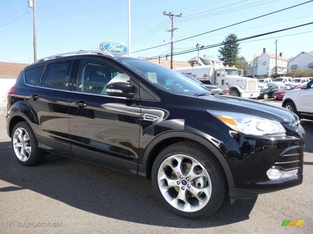 2016 Escape Titanium 4WD - Shadow Black / Charcoal Black photo #3