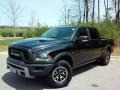 2016 Brilliant Black Crystal Pearl Ram 1500 Rebel Crew Cab 4x4  photo #2