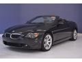 Jet Black - 6 Series 645i Convertible Photo No. 3