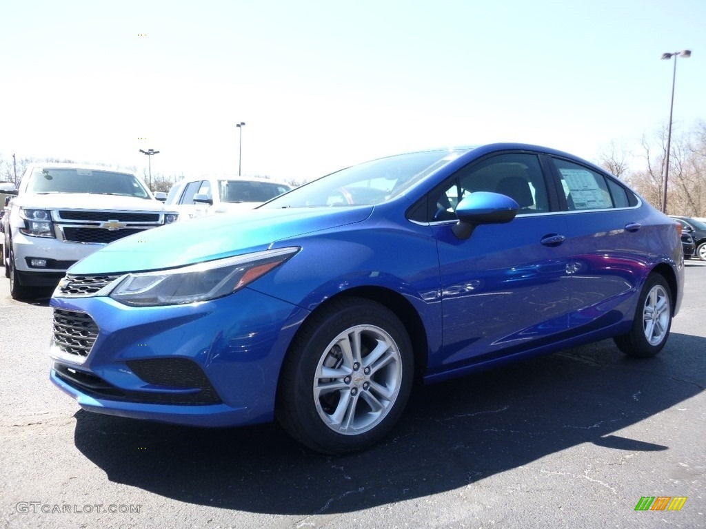 2016 Cruze LT Sedan - Kinetic Blue Metallic / Jet Black photo #1