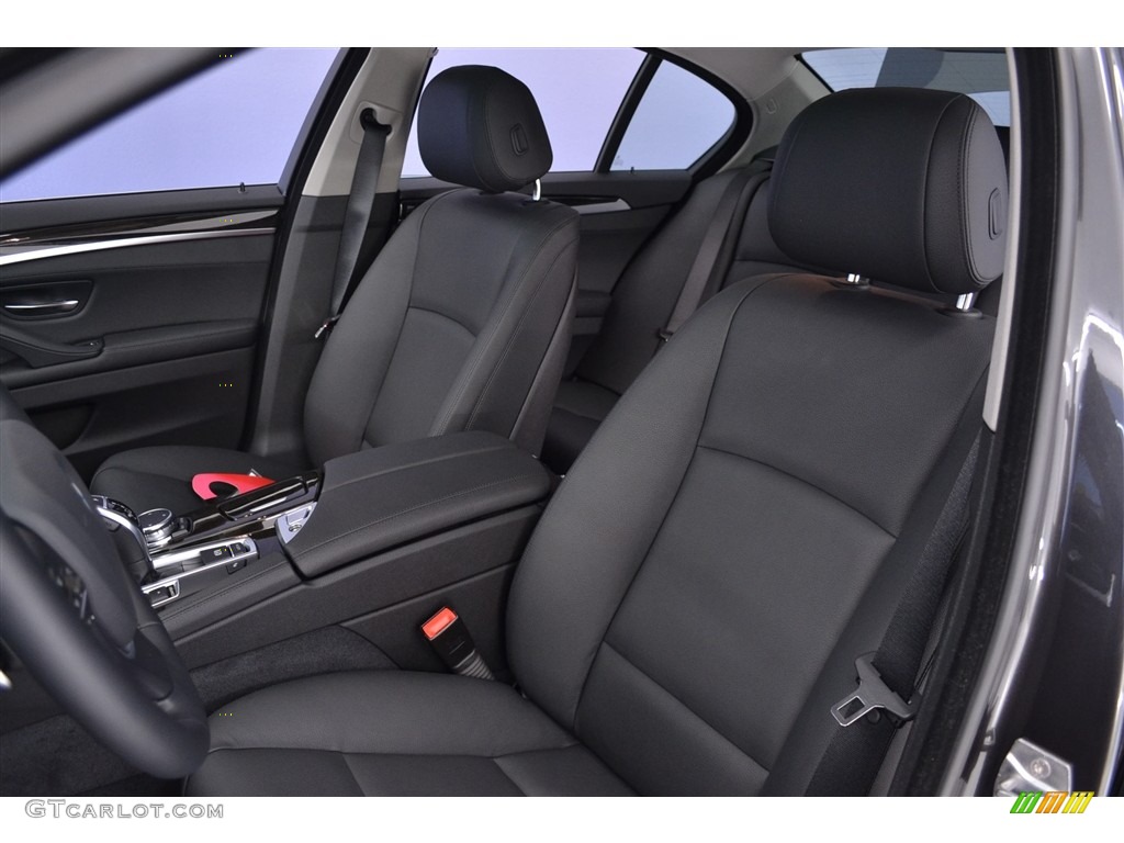 2016 5 Series 528i Sedan - Dark Graphite Metallic / Black photo #7