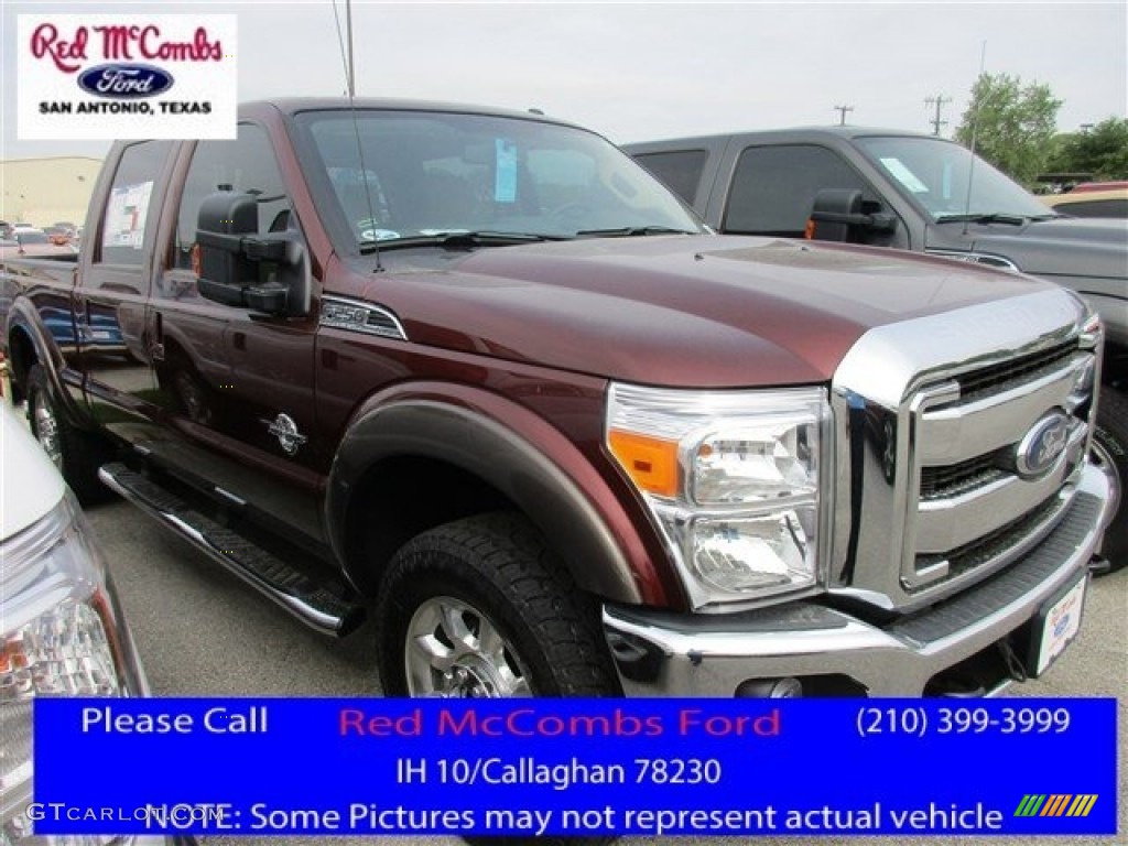 Bronze Fire Metallic Ford F250 Super Duty