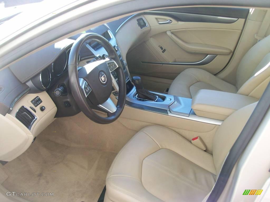 2008 CTS Sedan - Gold Mist / Cashmere/Cocoa photo #4