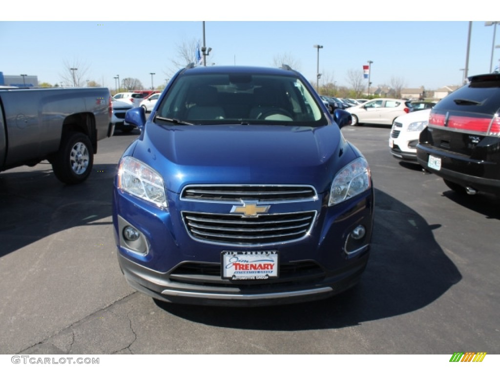 2015 Trax LTZ - Brilliant Blue Metallic / Jet Black/Light Titanium photo #8