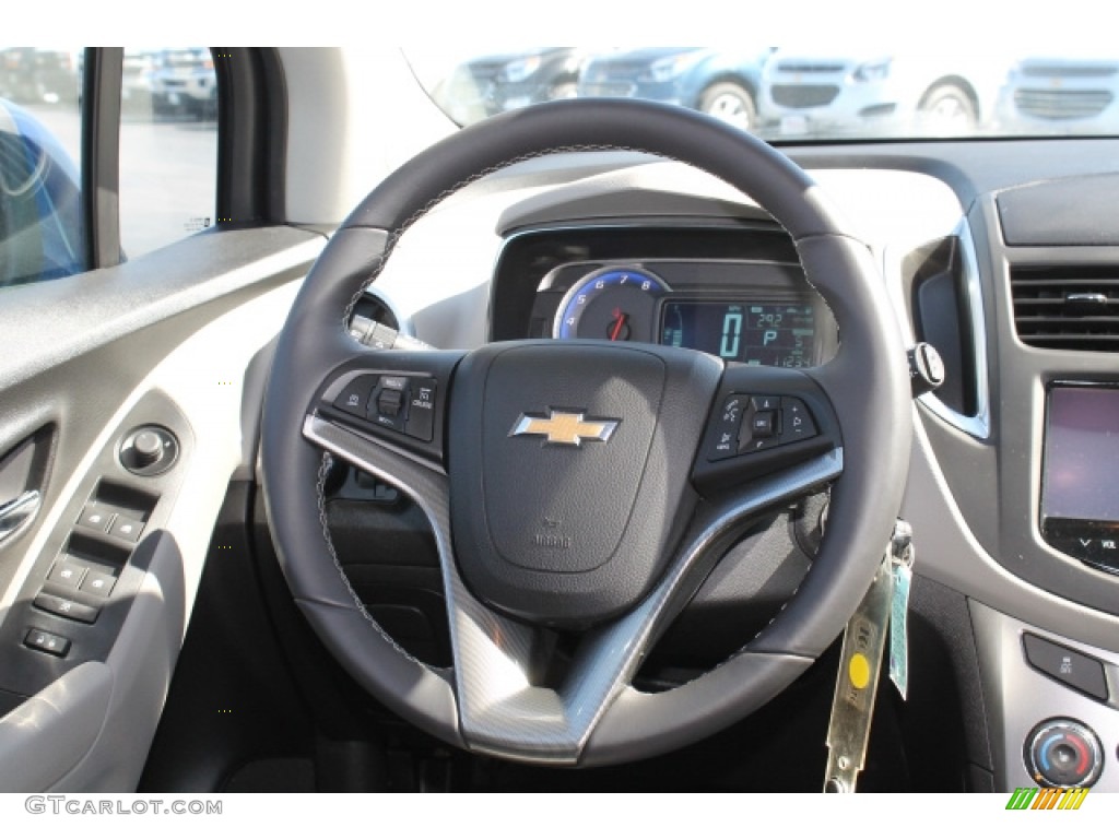 2015 Trax LTZ - Brilliant Blue Metallic / Jet Black/Light Titanium photo #11