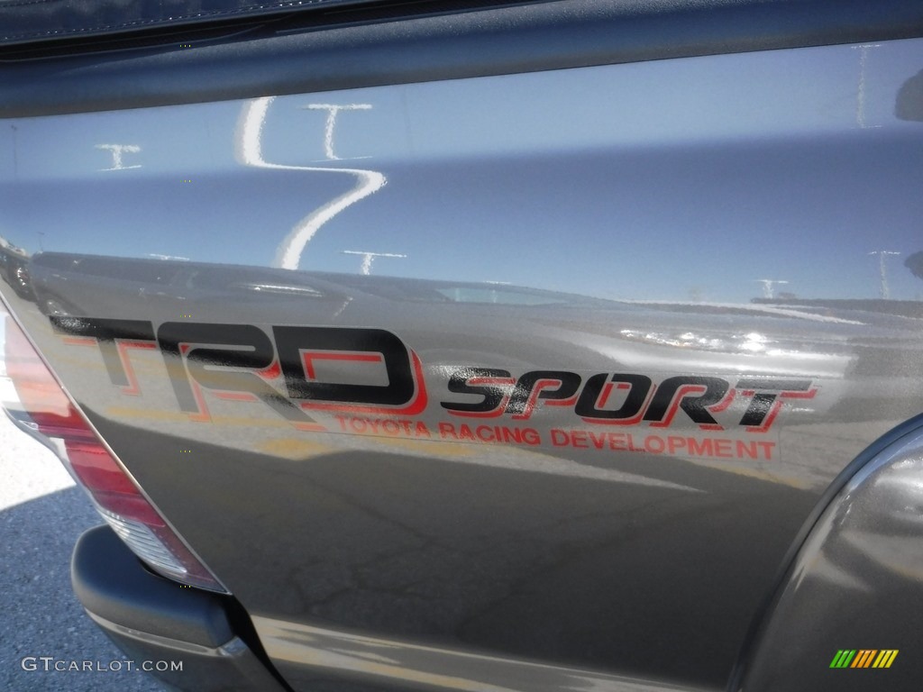 2015 Tacoma TRD Sport Double Cab 4x4 - Pyrite Mica / Graphite photo #6