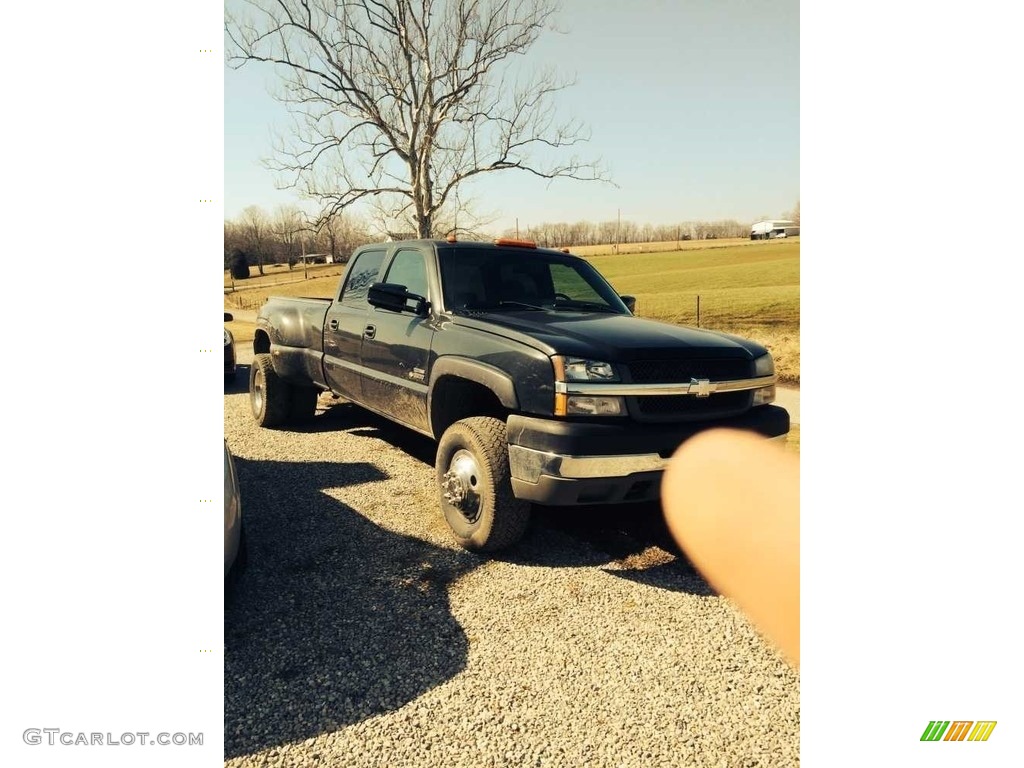 Dark Gray Metallic Chevrolet Silverado 3500