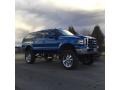 2001 Deep Wedgewood Blue Metallic Ford Excursion Limited 4x4  photo #3