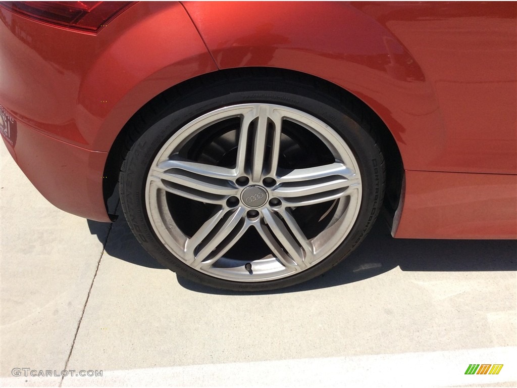 2012 TT S 2.0T quattro Coupe - Volcano Red Metallic / Black photo #4