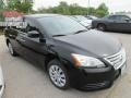 2014 Super Black Nissan Sentra S  photo #1