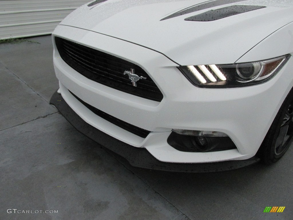 2016 Mustang GT/CS California Special Coupe - Oxford White / California Special Ebony Black/Miko Suede photo #10