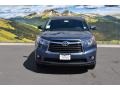 2016 Shoreline Blue Pearl Toyota Highlander XLE  photo #2