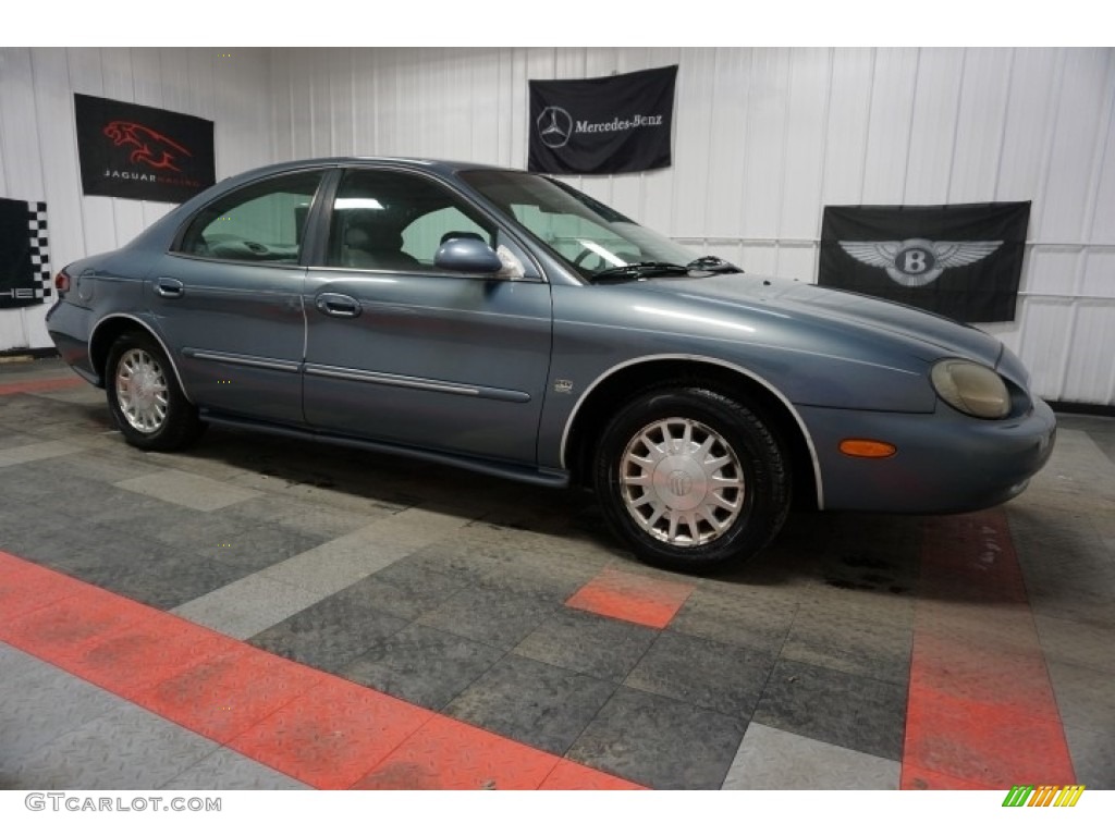 1999 Sable LS Sedan - Graphite Blue Metallic / Medium Graphite photo #6