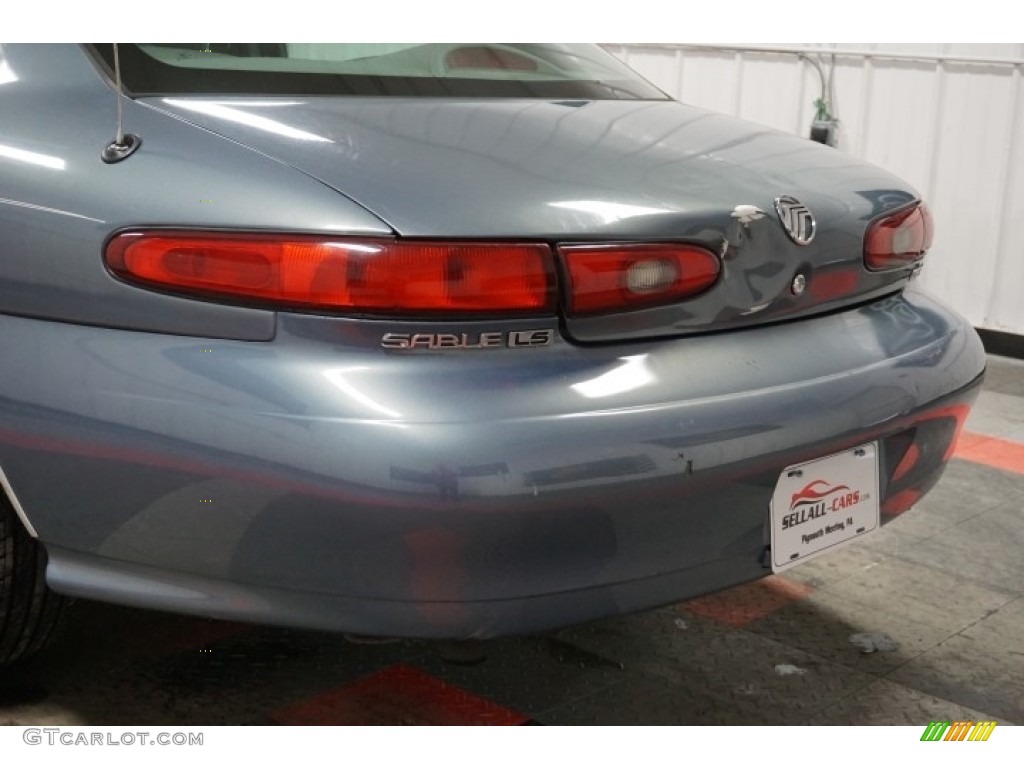 1999 Sable LS Sedan - Graphite Blue Metallic / Medium Graphite photo #68