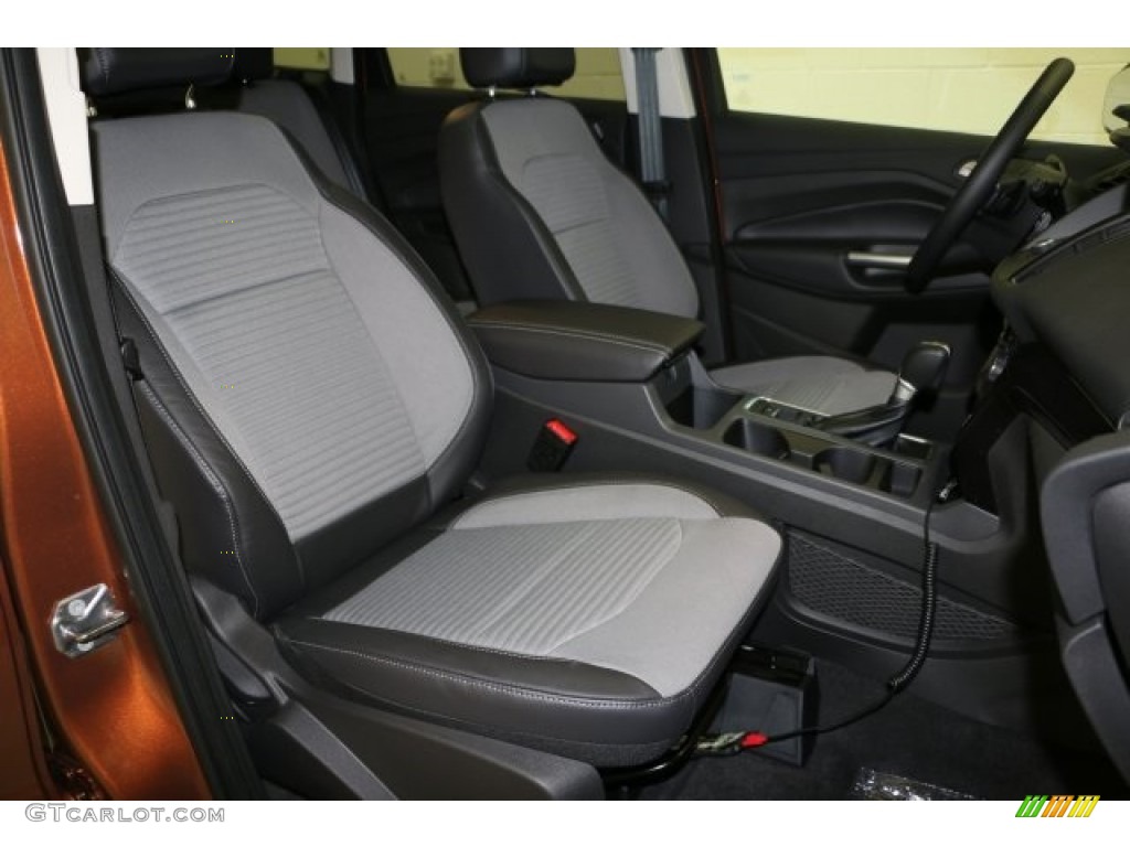 Charcoal Black Sport Appearance Interior 2017 Ford Escape SE 4WD Photo #112284301