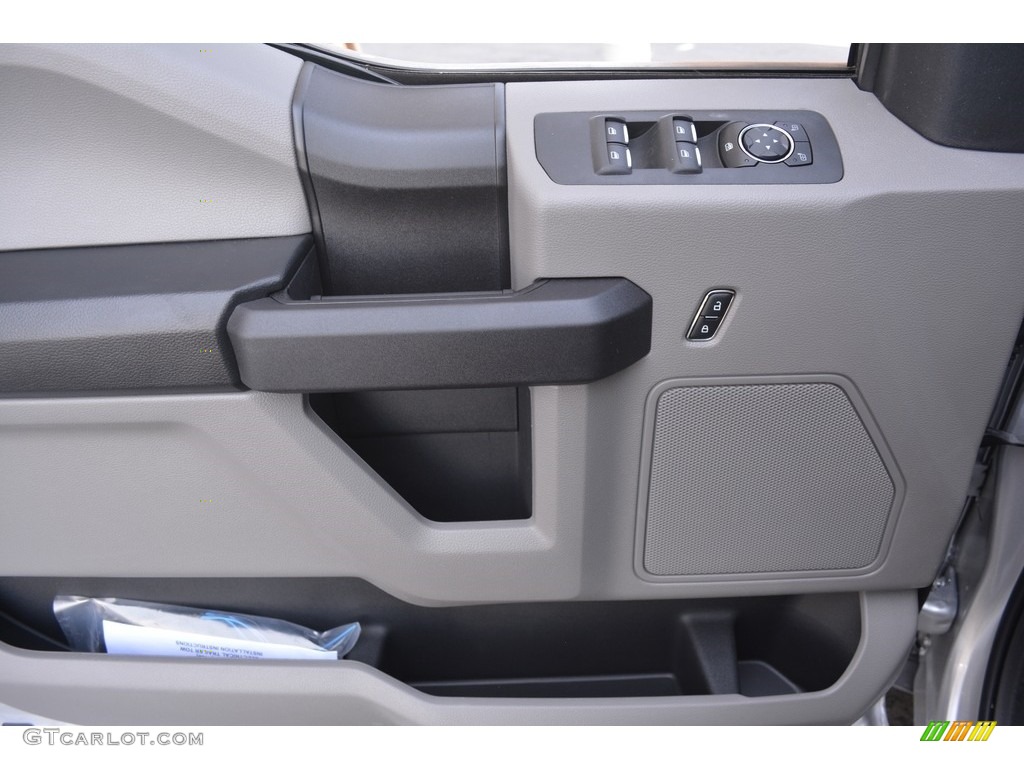 2016 F150 XL SuperCab 4x4 - Ingot Silver / Medium Earth Gray photo #7