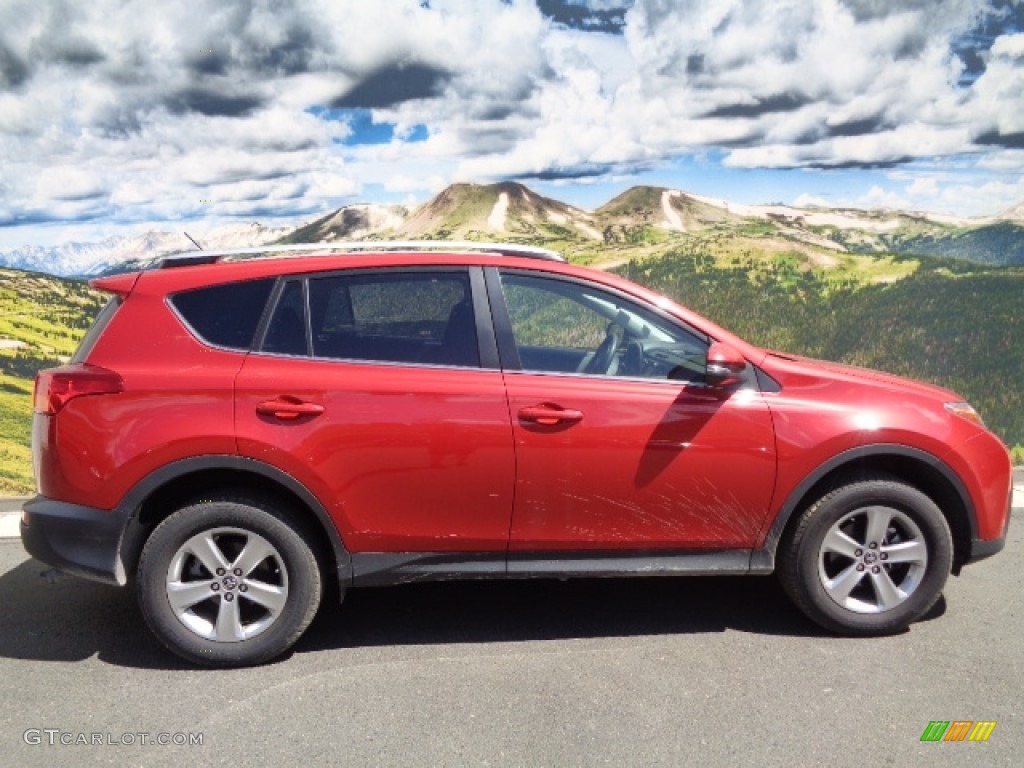 2015 RAV4 XLE - Barcelona Red Metallic / Black photo #1
