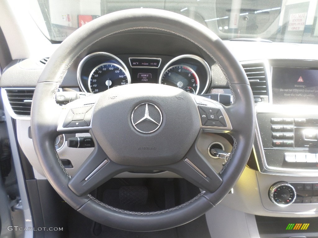 2013 GL 350 BlueTEC 4Matic - Iridium Silver Metallic / Grey photo #12