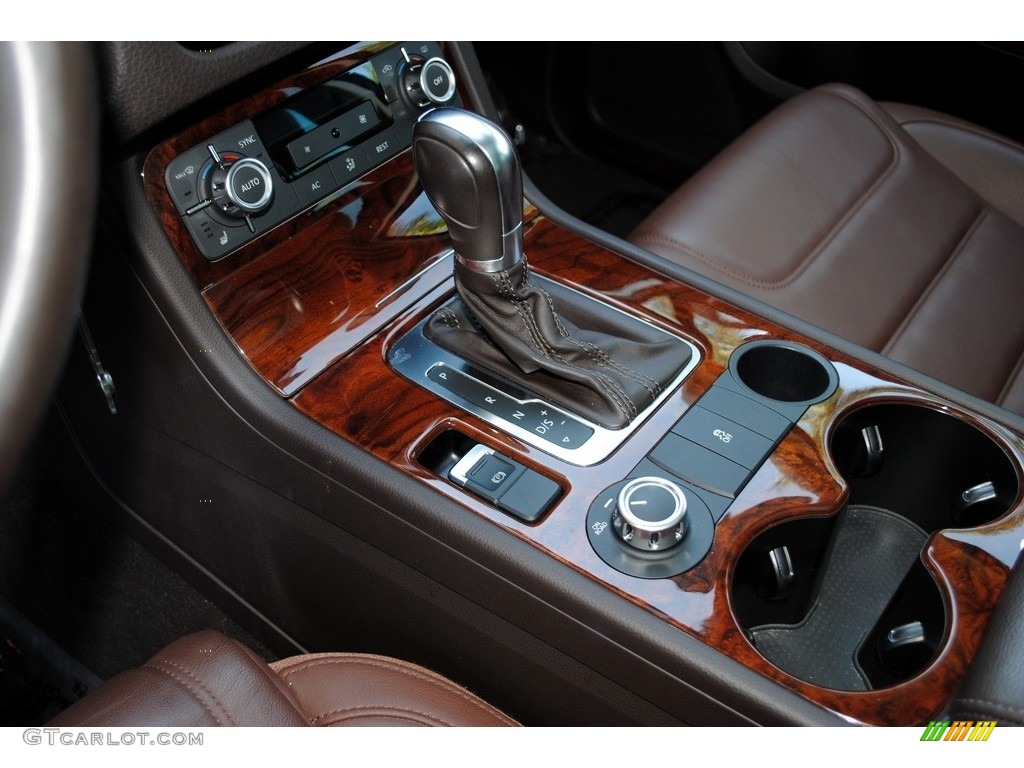 2013 Touareg VR6 FSI Lux 4XMotion - Canyon Gray Metallic / Saddle Brown photo #15